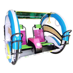 Happy Leba Voitures tamponneuses à batterie à bascule d'intérieur, machine de jeu d'attraction rotative à 360° pour aires de jeux S07 Enfants - Product Image 1