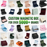 Caja de Cartón Rígido Mate Personalizada con Logotipo para Viales de 3ml, 5ml y 10ml, con Cierre Magnético y Espuma Protectora