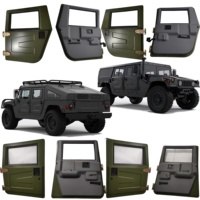 Assemblages de portes Dongfeng Humvee EQ2050 Série quatre portes sans serrures Humvee