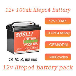 Deep Cycle LiFePO4 12V 24V 48V 100Ah 200Ah 300Ah Lithium-Eisenphosphat-Batterie Energiespeicher LiFePO4-Batteriepack mit BMS - Product Image 4