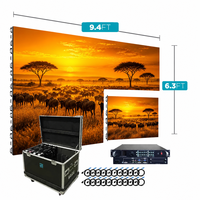 4K Miet-LED-Display Videowand P1.86 P2 P2.5 Indoor HDR10 Plus 5000:1 für Ausstellungen und Konferenzräume