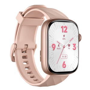 Montre connectée GTS10 2025, tracker d'activité élégant, écran AMOLED, étanche, moniteur de fréquence cardiaque, tensiomètre, silicone - Product Image 4