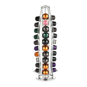 Organisateur de capsules de café avec rotation à 360° °   Conception rotative et gain de place, idéale pour la cuisine à domicile ou le bureau - Product Image 2