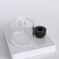 Bouteilles en verre ambré de luxe de 100 ml et 150 ml pour diffuseurs à bâtonnets, vente en gros, pour aromathérapie et parfums d'intérieur