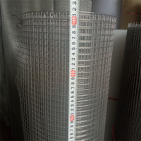 Grillage soudé en acier inoxydable, résistant à la corrosion, à mailles carrées, facile à installer, pour clôture, découpe et pliage, idéal pour poulaillers