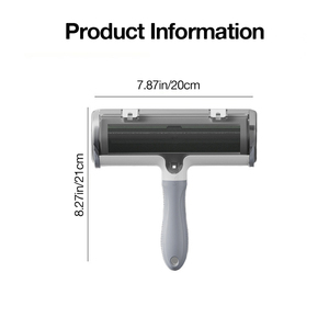 Peine de Aseo para perros y gatos, <span class=keywords><strong>cepillo</strong></span> limpiador de rodillos para pelusa reutilizable extraíble portátil para mascotas, herramienta de limpieza de pelusa para gatos - Product Image 2