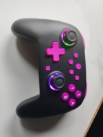 Untuk N-Switch 2 RGB Breathing Lighting Wireless Controller Tombol C Motor Getar Tombol Turbo Sensor Gerak Terima