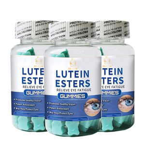 Private Label Ésteres Luteína Gomas Aliviar Eye Fadiga Filtro Blue Light & Melhorar a Visão Suplemento Dietético - Product Image 6