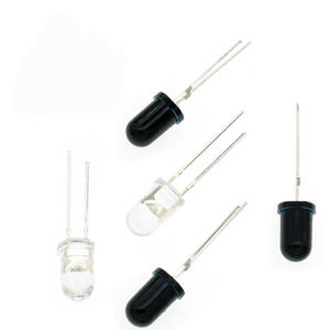 OKY0128 + OKY0130 IR fototransistor 940nm 5mm IR fotodiodo a infrarossi diodo - Product Image 5