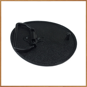 圆形锌合金皮带五金配件3D凯尔特结马形皮带扣 - Product Image 5