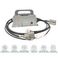 Chargeur Longrun 72V 10A pour batterie lithium de moto, chargeur OBC pour tricycle électrique, communication CAN, indice de protection IP66/67, 95% de rendement