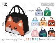 Borsa termica in tessuto non tessuto con disegni animati per lo shopping in tutte le stagioni - Product Image 1