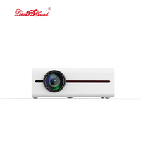 Projecteur LED LCD 2026 Mini Portable HTP GP18 avec 1500 Lumens 1080P HD Android 9 pour les Affaires et l'Éducation