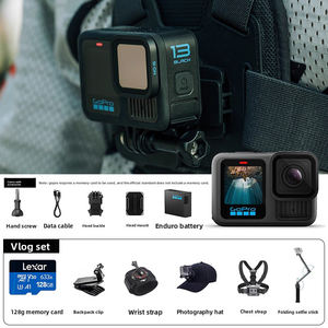 Combo de opciones Go Pro Hero 13 Vlog Bike Diving Set New Black 5,3 K Hero13 Cámara deportiva <span class=keywords><strong>HD</strong></span> Cámara de acción al aire libre para cámara <span class=keywords><strong>GoPro</strong></span> - Product Image 3