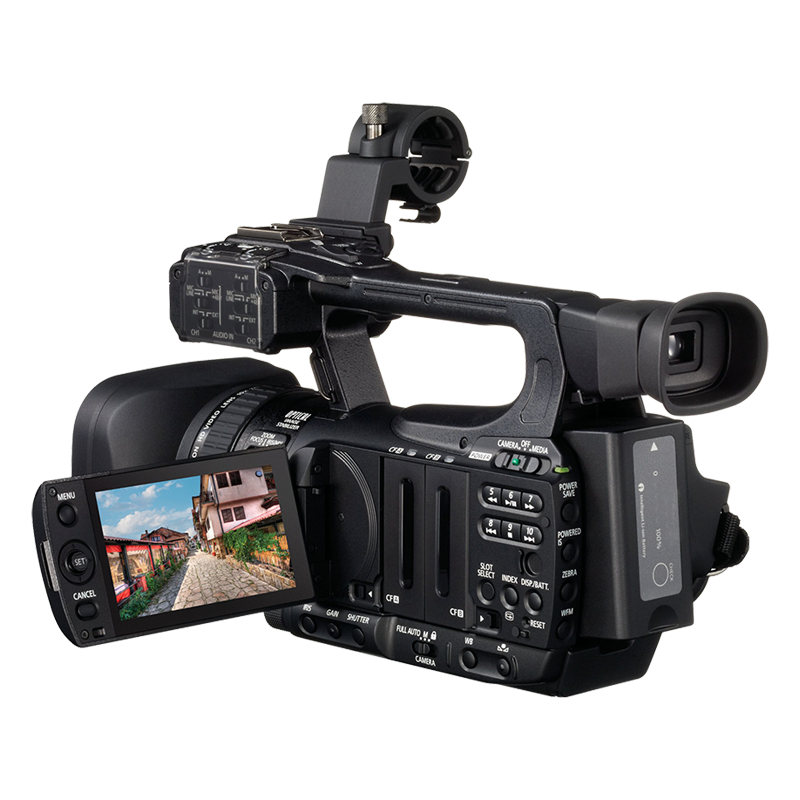 High Definition Professional Camcorder Used XF-105 with 10X HD Zoomlens 1920 X 1080 CMOS Sensor <strong>Video</strong> <strong>Cameras</strong>