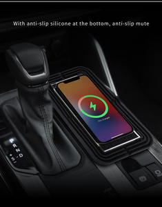 Điện thoại di động Tấm sạc xe hơi cảm biến hoàn toàn tự động Bảng sạc nhanh Bộ sạc không dây trên xe hơi - Product Image 2