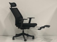 Chaise de bureau ergonomique à dossier haut avec appuie-tête réglable et pivotante Chaises de direction ergonomiques en maille Vente en gros d'usine
