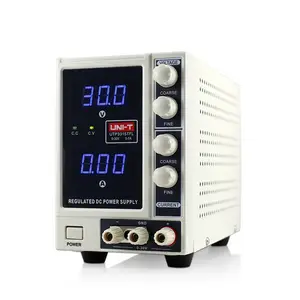 sale promotion One Channel DC Power Supply Meter, DC Voltage and Current Supply, 0-30V/0-5A, UTP3315TFL