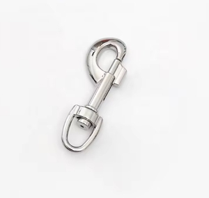 Trung Quốc bán buôn tùy chỉnh kim loại Snap hook xoay Snap hook kích hoạt kim loại Dog Snap Hooks cho Dây Xích Chó - Product Image 3