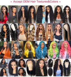 Pelucas sin pegamento Pro Factory Foxen, cabello <span class=keywords><strong>humano</strong></span>, peluca frontal de encaje transparente HD 13x6, pelucas de cabello <span class=keywords><strong>humano</strong></span> natural para mujeres negras - Product Image 6