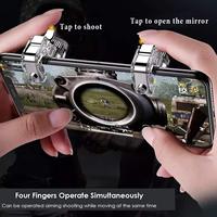 Manette de jeu mobile L1R1 pour smartphone, contrôleur de tir intelligent, bouton de tir, clé de visée, joystick