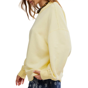 Ladies Winter <b>Mock</b> <b>Neck</b> Long Sleeve Soft Elastic ODM Casual <b>Top</b> for Daily Wear - Product Image 3