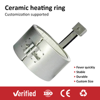 Composant chauffant professionnel certifié ISO CE pour usine, résistance chauffante en céramique à bande haute température pour utilisation dans les projets d'extrusion industrielle