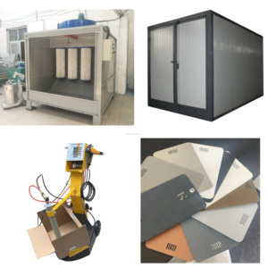 Roues automatiques <span class=keywords><strong>Jantes</strong></span> Machines à peindre Roue en alliage à pulvériser de la poudre Revêtement en poudre époxy Four Équipement de peinture en aluminium - Product Image 5