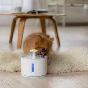 Fontaine à eau pour animaux de compagnie à circulation de 1,6 L, distributeurs d'eau automatiques pour chiens, fontaine pour chats - Product Image 3