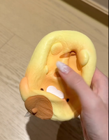 Jouet Squishy Nunu Bear Toast en Mousse PU à Remontée Lente, Doux, à Presser, Sensoriel, Anti-Stress, Cadeau Nouveauté, Vente en Gros