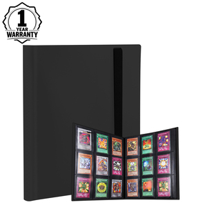 <span class=keywords><strong>Classeur</strong></span> Premium de Gros à 9 Pochettes avec Chargement Latéral à 360 Degrés et Fixation par Bande Élastique pour Cartes de Jeu MTG TCG et de Sport - Product Image 1