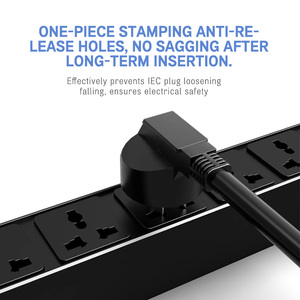 Thông minh 16-way PDU cho mạng tủ rack UK RS485 Đồng hồ thông minh giám sát Đơn vị phân phối điện - Product Image 5