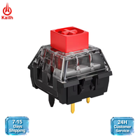 Kailh Box White V2/Box Brown V2/Box Red V2 Mechanical Keyboard Switch Linear/Tactile/Click Switch for 3D Printed/3D Fidget