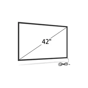15、17、19、27、32、42、55、65、70、80英寸多点触摸红外触摸屏框架，用于LCD屏幕监视器或开放式框架显示器，