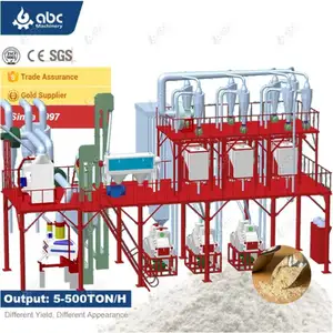 Promotion Price Small Scale Roller Electric Maize Mini Corn Commercial Milling Machine for Maize Flour Grinding Processing