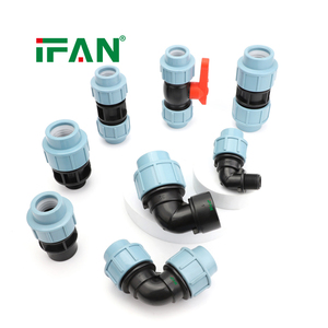 Raccord rapide IFAN pour tuyauterie agricole, joint à clipser en polymère haute densité pour l'irrigation des pépinières - Product Image 4