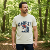 T-shirt unisexe 100 % coton jersey imprimé DTF motif dessin animé, manches courtes, col rond, coupe classique, 210 GSM, décontracté, respirant, durable