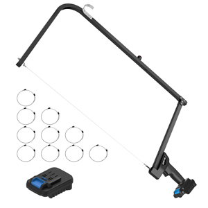 Convertitore <span class=keywords><strong>a</strong></span> <span class=keywords><strong>batteria</strong></span> MINOVA con 10 fili riscaldanti, taglierina manuale <span class=keywords><strong>per</strong></span> blocchi di schiuma <span class=keywords><strong>a</strong></span> <span class=keywords><strong>filo</strong></span> caldo (solo corpo macchina) - Product Image 1