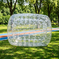 Prix d'usine Rouleau aquatique gonflable à boucle 2 Mcolor, Rouleau de marche, Rouleau corporel en TPU/PVC, Personnalisable