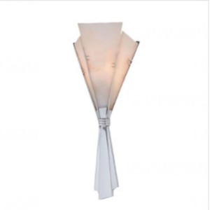 Wall Lamp Led Light White Shade Plastic Body Wall Mounted <b>Indoor</b> <b>Lighting</b> - Product Image 1