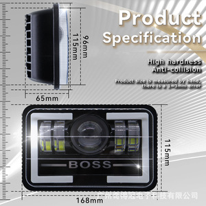 ไฟส่องสว่างแบบ LED สำหรับงานออฟโรด Boss Square อายุการใช้งาน 30,000 ชั่วโมง - Product Image 4