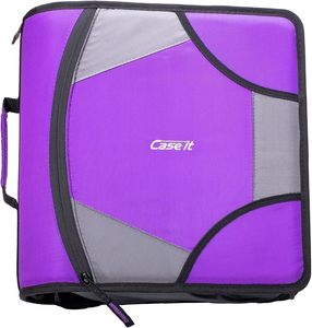 Case-it Factory Multi-Pockets Paper Organizer <b>Folder</b> Expanding <b>File</b> Organizer With Zipper and Label for Letter <b>A4</b> <b>Files</b> - Product Image 3