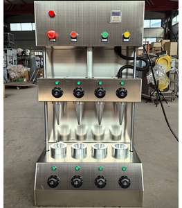 <b>Portable</b> Conical Pizza Making Machine Automatic Pizza Cone Production Line Pizza Cone <b>Oven</b> - Product Image 4
