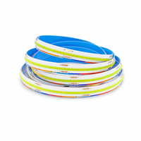 Bande LED COB RGBW professionnelle 24V, 840 LED/m, PCB 12mm, flexible, sans joint, ruban LED linéaire FOB
