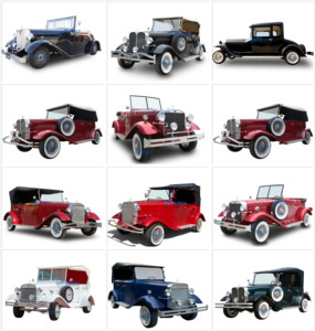 Voiture Classique Vintage de Luxe à Toit Fermé, Véhicule de Tourisme Personnalisable, Accessoires Silencieux, Tendance - Product Image 6