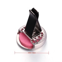 Clip désodorisant pour voiture, clip pour grille d'aération, clip diffuseur de parfum, clip parfumé, diffuseur de fragrance - Conception détachable
