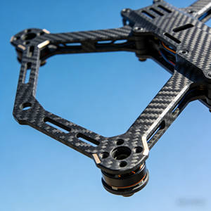 Servicio de Fabricación de Marcos y Accesorios para Drones con Mecanizado CNC - Fibra de Carbono, Aluminio, Titanio - Product Image 3