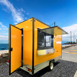 Nouveaux camions de restauration de 12 pieds avec hotte de cuisine complète et plan de travail, remorque alimentaire - Product Image 1