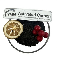 Charbon actif granulaire de coque de noix de coco à haute teneur en iode pour l'élimination des odeurs et l'adsorption dans les purificateurs d'air