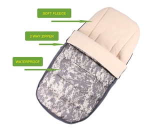 2025 marque privée léger hiver nouveau-né bébé poussette accessoires sac <span class=keywords><strong>de</strong></span> couchage bébé chancelière imperméable coupe-vent - Product Image 4